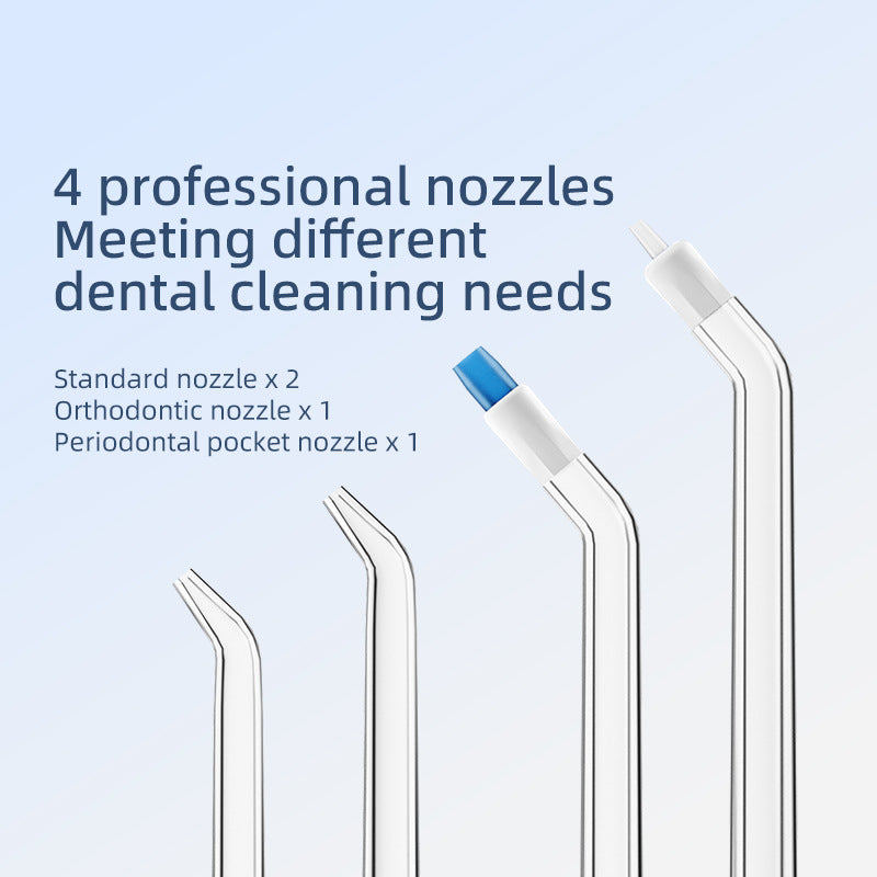 Portable Electric Dental Water Flosser With Retractable Water Tank