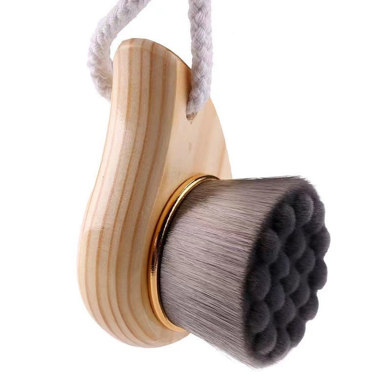Comma Facial Brush Soft Hair Face Cleaning Facial Cleansing Massage Brush