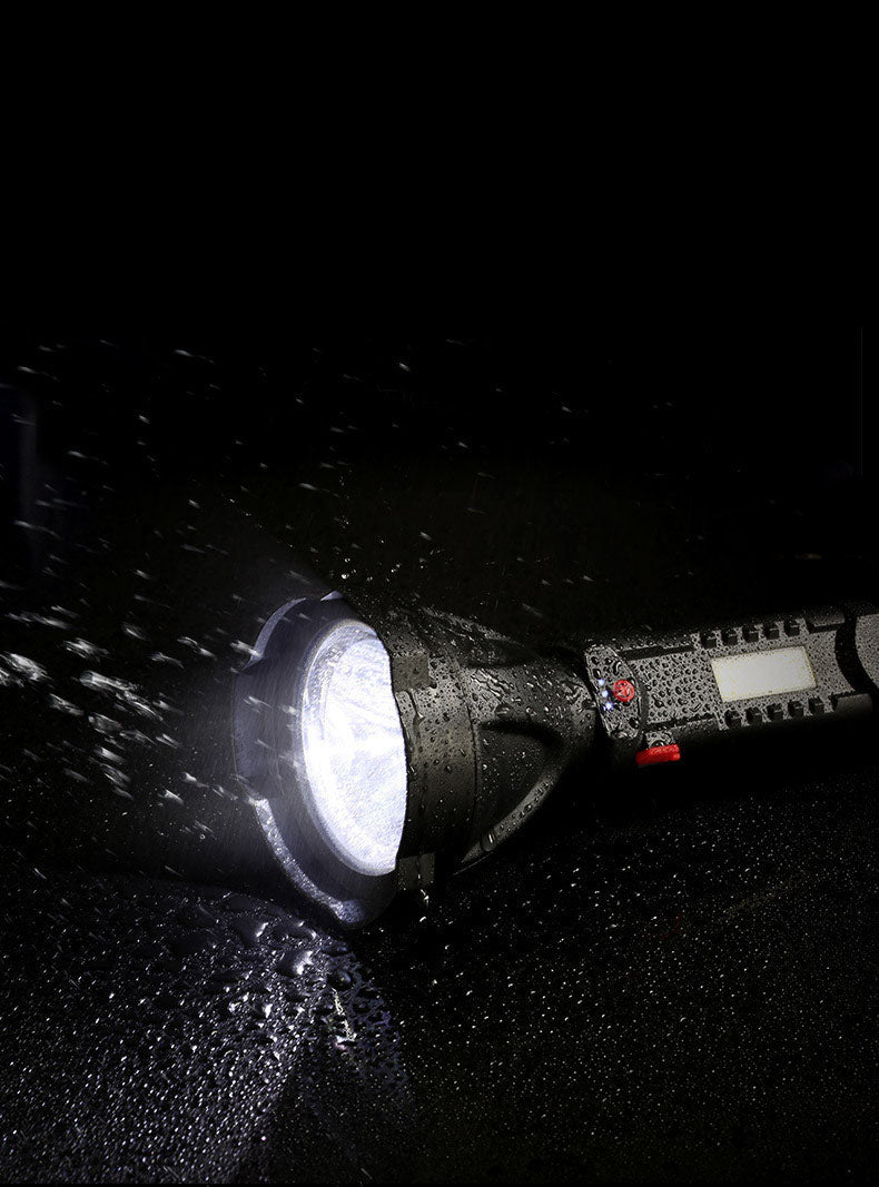 Plastic Outdoor USB Rechargeable Flashlight